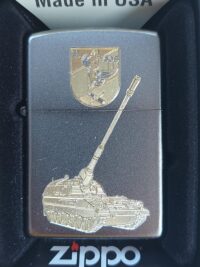 1./ Panzerartilleriebataillon 405 Dabel 1./ PzArtBtl 405 – ZIPPO Sturmfeuerzeug m. Diamantgravur - German Army
