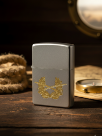 Barettabzeichen TSK Heer – ZIPPO Sturmfeuerzeug m. Diamantgravur - German Army