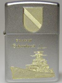 Schlachtschiff Scharnhorst – ZIPPO Sturmfeuerzeug m. Diamantgravur - German Navy