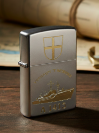 ZIPPO A1413 Versorger FREIBURG – Sturmfeuerzeug m. Diamantgravur - German Navy