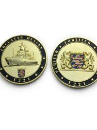 Coin F221 Fregatte HESSEN - standard – German Navy